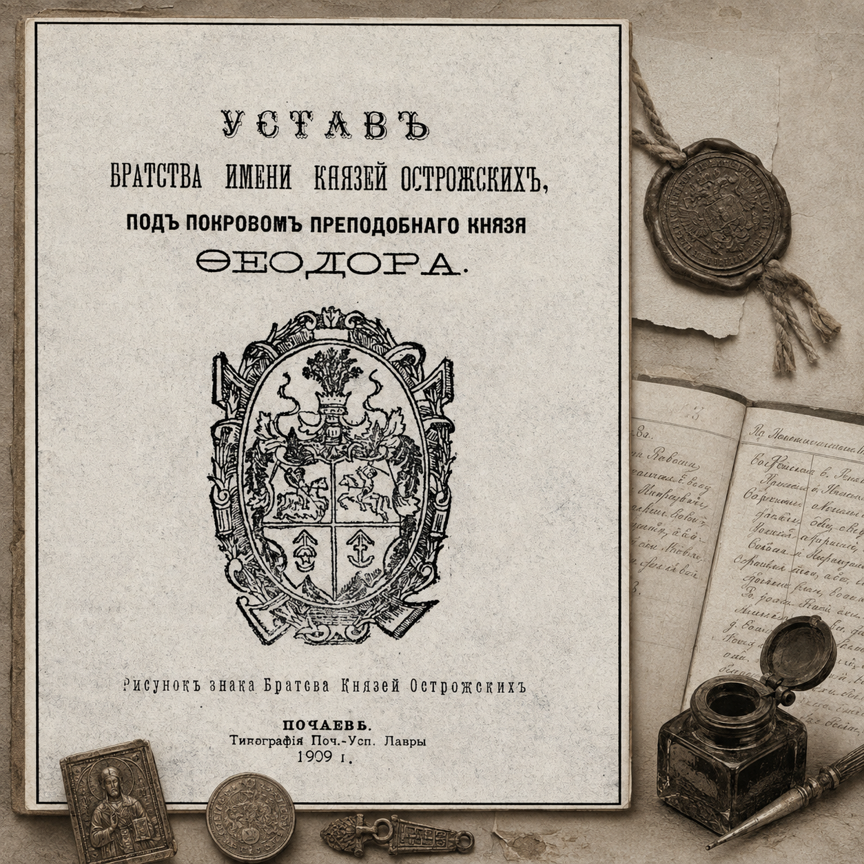 Оприлюднення Статуту Братства імені князів Острозьких